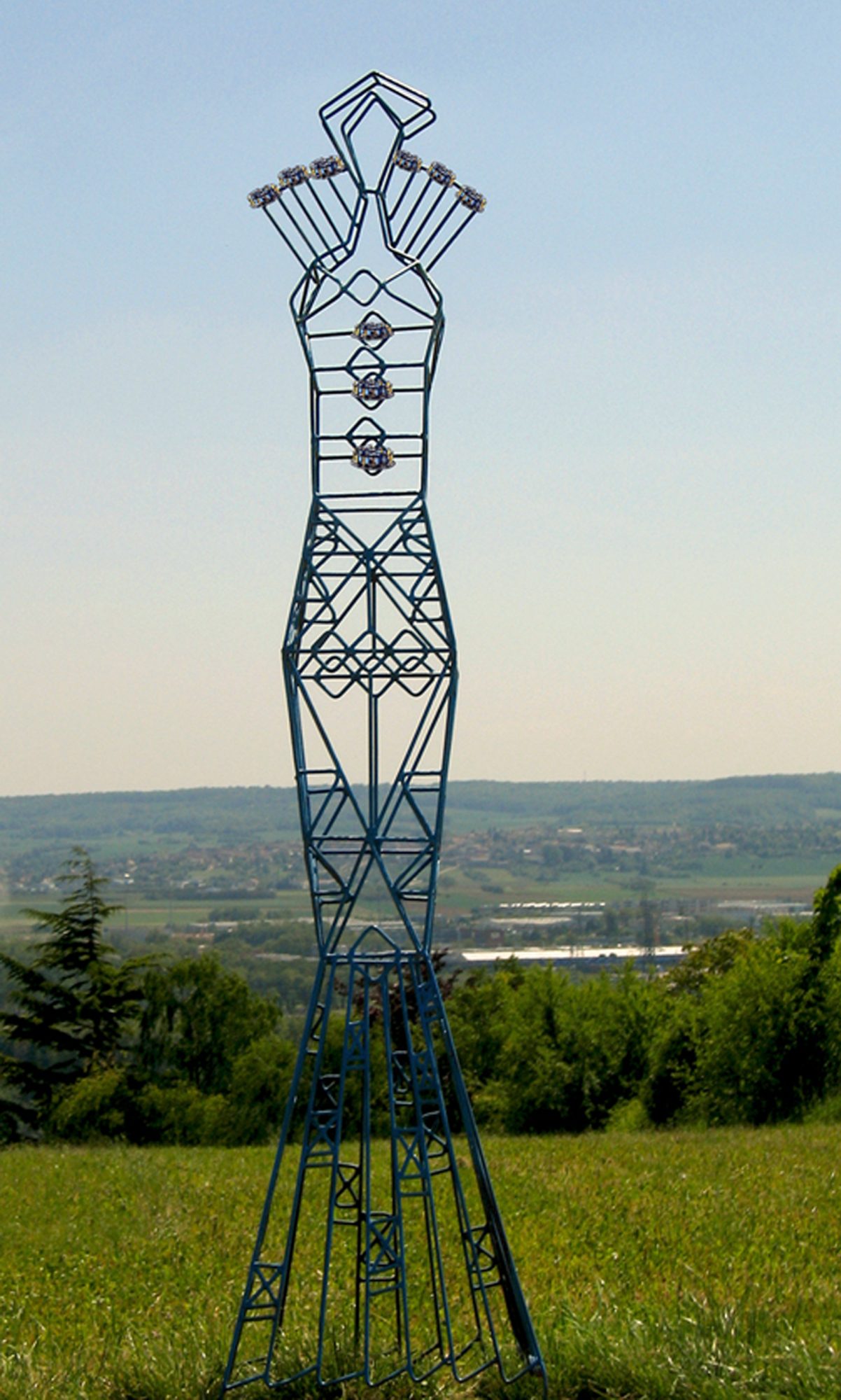 Colombe, renewable energy sculpture